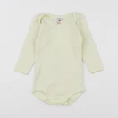 Petit Bateau - body jaune - 12 mois