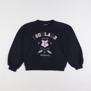 Vertbaudet - sweat bleu - 10 ans