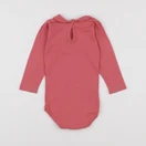 Petit Bateau - body à col rose - 12 mois