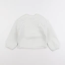 Okaidi - pull blanc - 3 ans