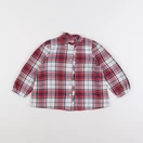 Monoprix - blouse rouge - 3 ans