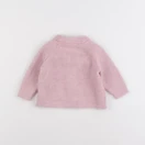 Vertbaudet - gilet rose - 9 mois