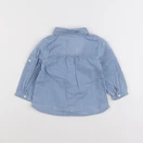 Vertbaudet - chemise bleu - 12 mois