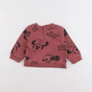 Vertbaudet - sweat rouge - 12 mois