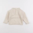 Vertbaudet - pull beige - 18 mois