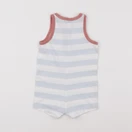 Petit Bateau - combinaison bleu - 6 mois