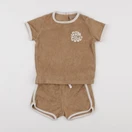 Vertbaudet - ensemble marron - 18 mois