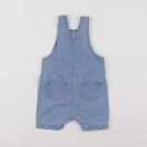 Petit Bateau - salopette bleu - 6 mois