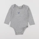 Vertbaudet - body gris - 18 mois
