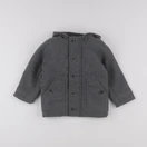 Vertbaudet - manteau gris - 3 ans