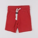 Monoprix - short rouge - 3 ans