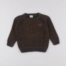 Tape à l'oeil - pull orange, bleu - 3 ans