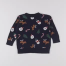 Vertbaudet - pull bleu - 3 ans