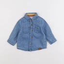 Vertbaudet - chemise bleu - 6 mois