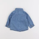 Vertbaudet - chemise bleu - 6 mois