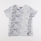IKKS - tee-shirt bleu - 8 ans