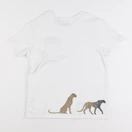IKKS - tee-shirt blanc - 8 ans