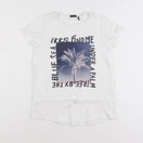 IKKS - tee-shirt blanc - 10 ans