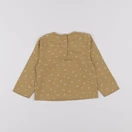 Vertbaudet - tee-shirt jaune - 12 mois