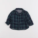 Tape à l'oeil - chemise réversible bleu, vert - 3 mois