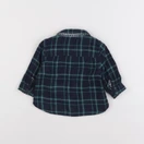 Tape à l'oeil - chemise réversible bleu, vert - 3 mois