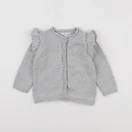Vertbaudet - gilet gris - 6 mois