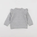 Vertbaudet - gilet gris - 6 mois