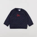 Vertbaudet - sweat bleu - 18 mois