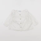 Vertbaudet - blouse blanc - 6 mois