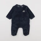 Vertbaudet - pyjama velours bleu - 1 mois