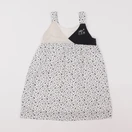 IKKS - robe blanc, noir - 4 ans