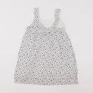 IKKS - robe blanc, noir - 4 ans