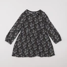 IKKS - robe noir, marron - 5 ans