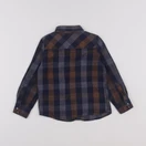 Okaidi - chemise bleu, marron - 4 ans