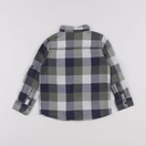 Okaidi - chemise bleu, vert - 3 ans