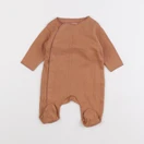 Play Up - pyjama coton marron - 0 mois