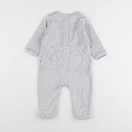 Vertbaudet - pyjama velours gris - 6 mois
