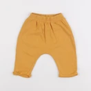 Vertbaudet - pantalon jaune - 1 mois