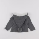 Vertbaudet - gilet gris - 3 mois