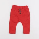 Tape à l'oeil - pantalon rouge - 3 mois