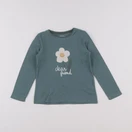 Vertbaudet - tee-shirt vert - 4 ans