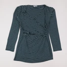 Envie de fraise - tee-shirt grossesse, allaitement vert, blanc - 44 à 46