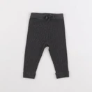 Vertbaudet - legging gris - 3 mois