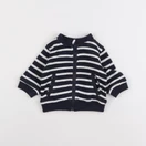 Vertbaudet - sweat bleu - 3 mois