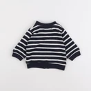 Vertbaudet - sweat bleu - 3 mois