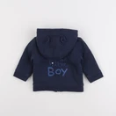 Vertbaudet - sweat bleu - 6 mois