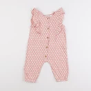 Zara - combinaison rose - 6/9 mois