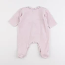 Petit Bateau - pyjama coton rose - 6 mois