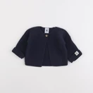Petit Bateau - gilet bleu - 6 mois