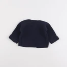 Petit Bateau - gilet bleu - 6 mois